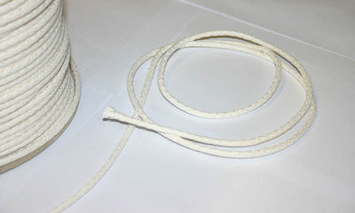 Braided Cotton Piping Cord - 5mm - 400 Metres