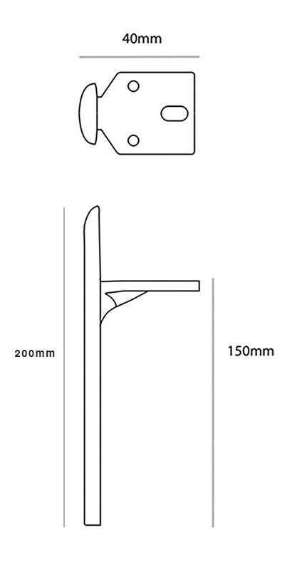 Linia Metal Furniture Legs